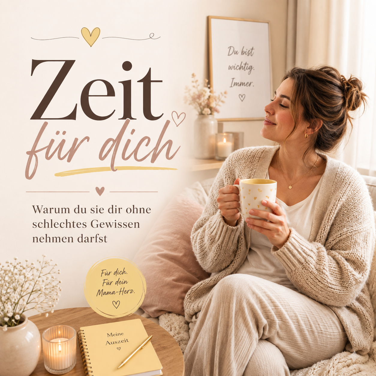 Zeit für dich: Warum du sie dir ohne schlechtes Gewissen nehmen darfst